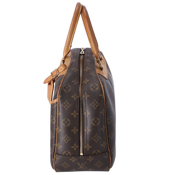 Louis Vuitton Deauville M47270 Top Zip Satchel Monogram Handbag Monogram Canvas - Picture 4 of 10